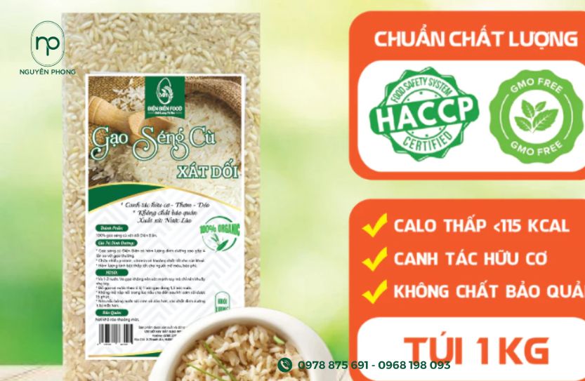 Mẫu tem gạo séng cù